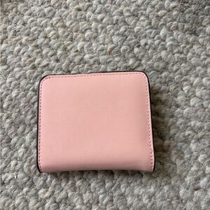 Pink Leather Key & Card Holder